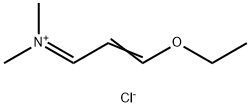 2-Propen-1-aMiniuM, 3-ethoxy-N,N-diMethyl-, chloride Struktur