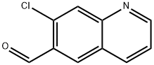 7-Chloroquinoline-6-carbaldehyde Structure