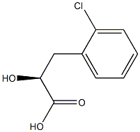 (alphaS)-2-Chloro-alpha-hydroxybenzenepropanoic acid 化学構造式