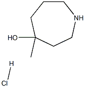 4-メチルアゼパン-4-オール塩酸塩 化学構造式