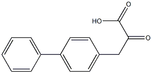 3-(4-联苯基)-2-氧代丙酸, 91853-46-2, 结构式