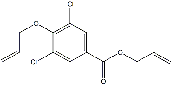 Allyl 4-(allyloxy)-3,5-dichlorobenzoate Structure