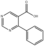 4-PhenylpyriMidine-5-carboxylic acid Structure