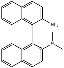 (S)-N,N-二甲基-1,1'-联萘胺,921212-80-8,结构式