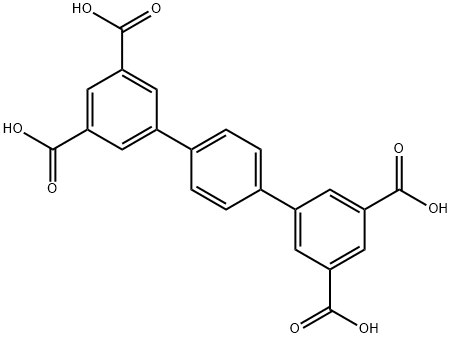 [1,1′:4′,1″]Terphenyl- 3,3″,5,5″-tetracarboxylic acid 化学構造式