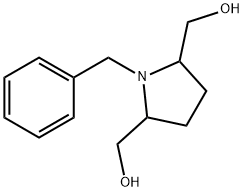 (1-Benzylpyrrolidine-2,5-diyl)diMethanol Structure