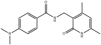 923246-06-4 BENZAMIDE, N-[(1,2-DIHYDRO-4,6-DIMETHYL-2-OXO-3-PYRIDINYL)METHYL]-4-(DIMETHYLAMINO)-