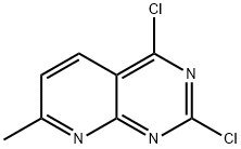 2,4-二氯-7-甲基吡啶并[2,3-D]嘧啶, 92350-63-5, 结构式