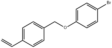 1-broMo-4-((4-vinylbenzyl)oxy)benzene Structure