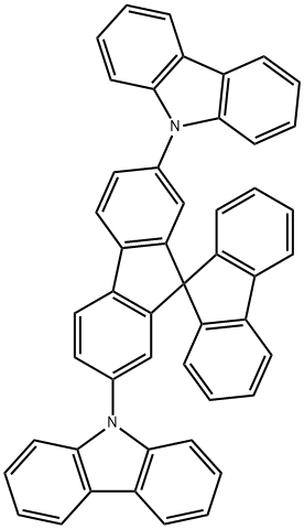 Spiro-2CBP , 2,7-Bis(9-carbazolyl)-9,9-sspirobifluorene