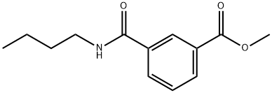 Methyl 3-(butylcarbaMoyl)benzoate, 925618-20-8, 结构式