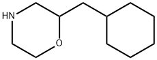 2-(CyclohexylMethyl)Morpholine 化学構造式