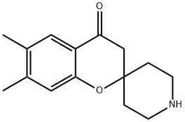 6,7-二甲基-4-氧代-3,4-二氢-1Η-螺[色烯-2,4 '-哌啶,927978-38-9,结构式