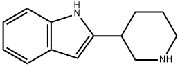 2-(哌啶-3-基)-1H-吲哚, 92960-62-8, 结构式