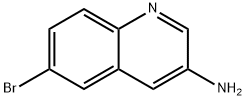 6-ブロモキノリン-3-アミン 化学構造式