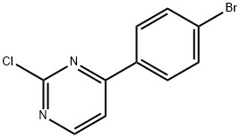 4-(4-溴苯基)-2-氯嘧啶,932162-80-6,结构式