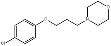 4-(3-(4-氯苯氧基)丙基)吗啉,93354-53-1,结构式
