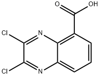2,3-Dichloroquinoxaline-5-carboxylic acid Structure