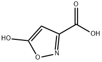 5-羟基异恶唑-3-羧酸, 933726-73-9, 结构式
