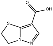 2,3-Dihydro-pyrazolo[5,1-b]thiazole-7-carboxylic acid Struktur