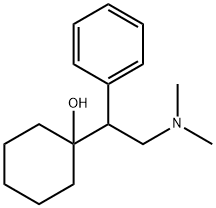 1-[2-(DiMethylaMino)-1-phenylethyl]cyclohexanol 化学構造式