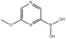 6-Methoxypyrazin-2-ylboronic acid Structure