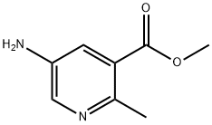 5-氨基-2-甲基烟酸甲酯,936130-28-8,结构式