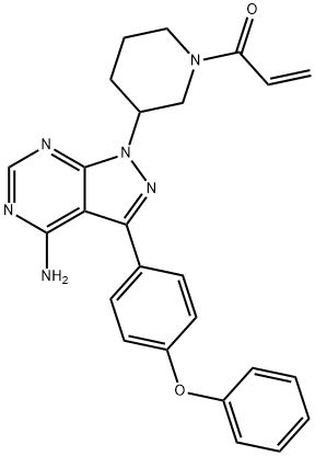 PCI-32765 (RaceMate) 化学構造式
