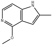 4-METHOXY-2-METHYL-5-AZAINDOLE,936572-00-8,结构式
