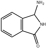 3-アミノイソインドリン-1-オン 化学構造式