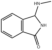 2,3-dihydro-3-(MethylaMino)-1H-Isoindol-1-one Struktur