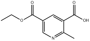 2-甲基-5-羧酸乙酯烟酸, 936801-41-1, 结构式