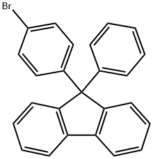 9-(4-Bromophenyl)-9-phenylfluorene Structure