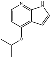 4-Isopropoxy-1H-pyrrolo[2,3-b]pyridine Struktur