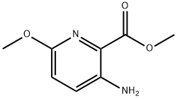 Methyl 3-aMino-6-Methoxypicolinate Structure