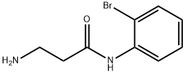 3-amino-N-(2-bromophenyl)propanamide Structure