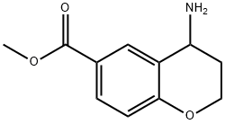 METHYL 4-AMINOCHROMANE-6-CARBOXYLATE Structure