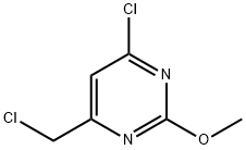 4-氯-6-(氯甲基)-2-甲氧基嘧啶,94170-69-1,结构式