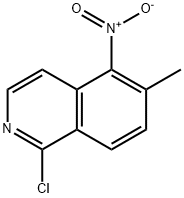 1-chloro-6-Methyl-5-nitroisoquinoline Structure