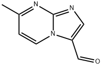 7-甲基咪唑并[1,2-A]嘧啶-3-甲醛,944900-13-4,结构式