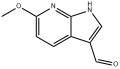 6-Methoxy-7-azaindole-3-carbaldehyde, 944900-73-6, 结构式