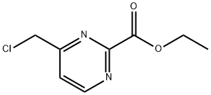 ethyl 4-(chloroMethyl)pyriMidine-2-carboxylate Structure