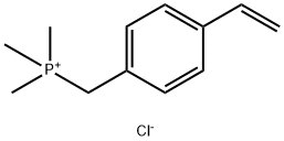 triMethyl(4-vinylbenzyl)phosphoniuM chloride Structure