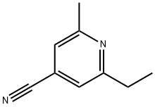 2-乙基-6-甲基异氰吡啶 结构式