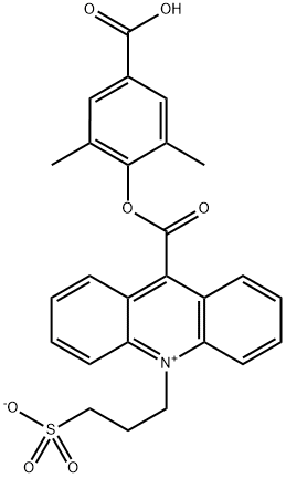 9-[(4-Carboxy-2,6-diMethylphenoxy)carbonyl]-10-(3-sulfopropyl)acridiniuM Inner Salt Structure