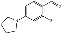 2-broMo-4-(pyrrolidin-1-yl)benzaldehyde