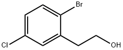 2-BroMo-5-chloro-benzeneethanol 化学構造式