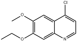 4-Chloro-7-ethoxy-6-Methoxyquinoline Struktur