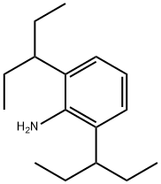 2,6-Di(pentan-3-yl)aniline Structure