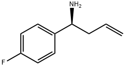 (S)-1-(4-氟苯基)丁-3-烯-1-胺,949096-30-4,结构式